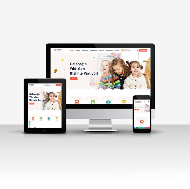 Anaokulu & Kreş Web Sitesi Çözümü Anaokulu & Kreş Web Sitesi Çözümü