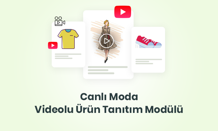 Canlı Moda Video Satış Modülü Canlı Moda Video Satış Modülü