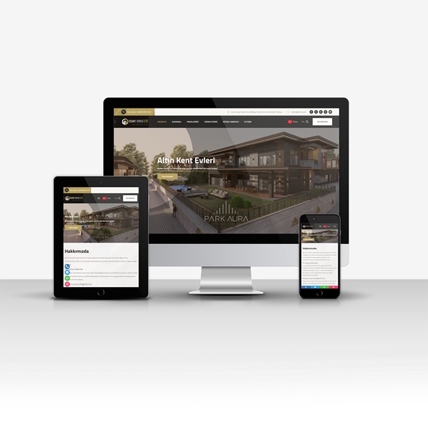 İnşaat & Yapı Firması Web Sitesi Çözümü İnşaat & Yapı Firması Web Sitesi Çözümü