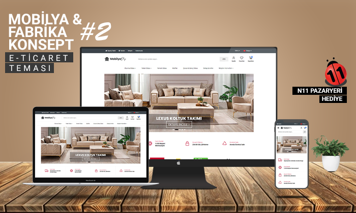 Mobilya E-Ticaret Çözümü Mobilya E-Ticaret Çözümü