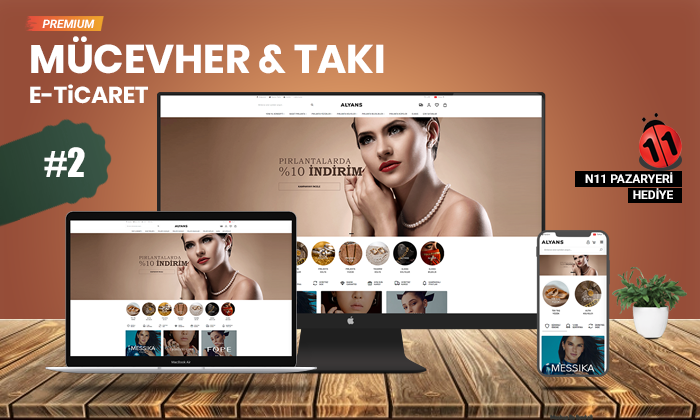 Mücevherat & Takı E-Ticaret Sistemi Mücevherat & Takı E-Ticaret Sistemi